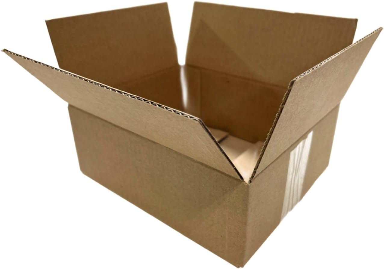 25 7x4x2 Cardboard Paper Boxes Mailing Packing Shipping Box Corrugated Carton
