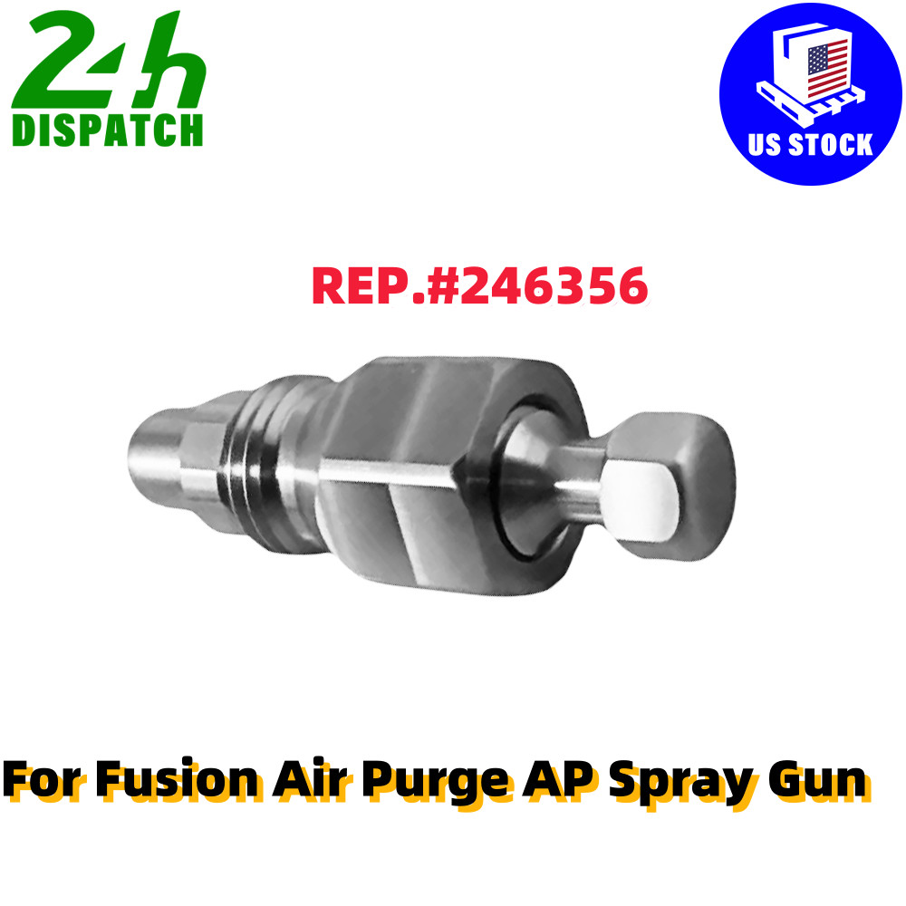 Spray Foam Gun fluid Valve Kit 246356 For Fusion Air Purge AP Spray Gun