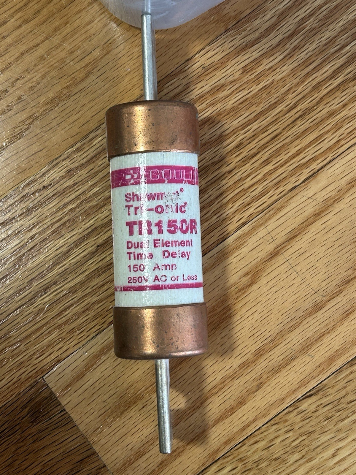 NOS Gould Shawmut RK5 Fuse TR150R Tri-Onic Duel Element Time Delay 150 Amp 250V
