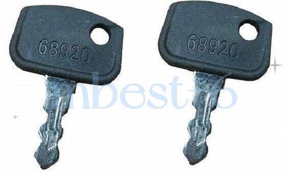 2 Kubota RTV 900 & Compact Tractor Ignition Keys B BX F GR ZD ZG RTV G R S XT