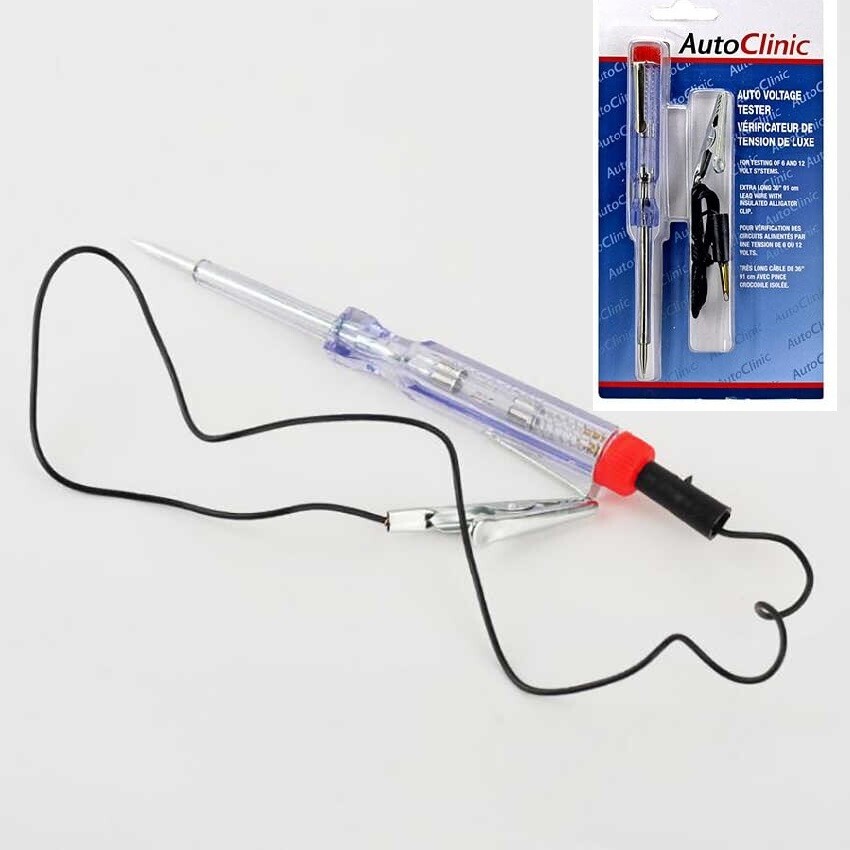DC 6V-24V 12V Auto Voltage Tester Pen Motorcycle Car Circuit Repair Tools Volt