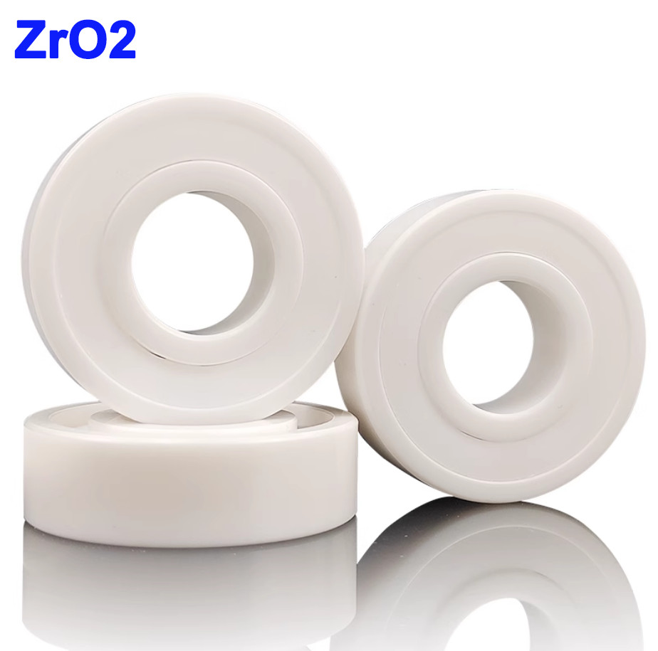 Corrosion-Resistant ZrO2 Zirconia Full Ceramic Ball Bearing, Double Sealed RS