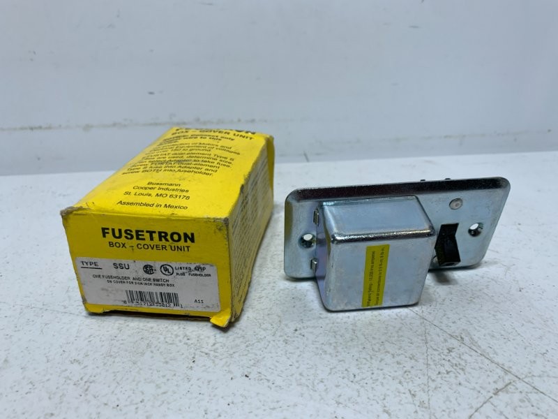 Cooper Bussmann SSU Fuse Holder 15A 125V 2-1/4″ Handy Box