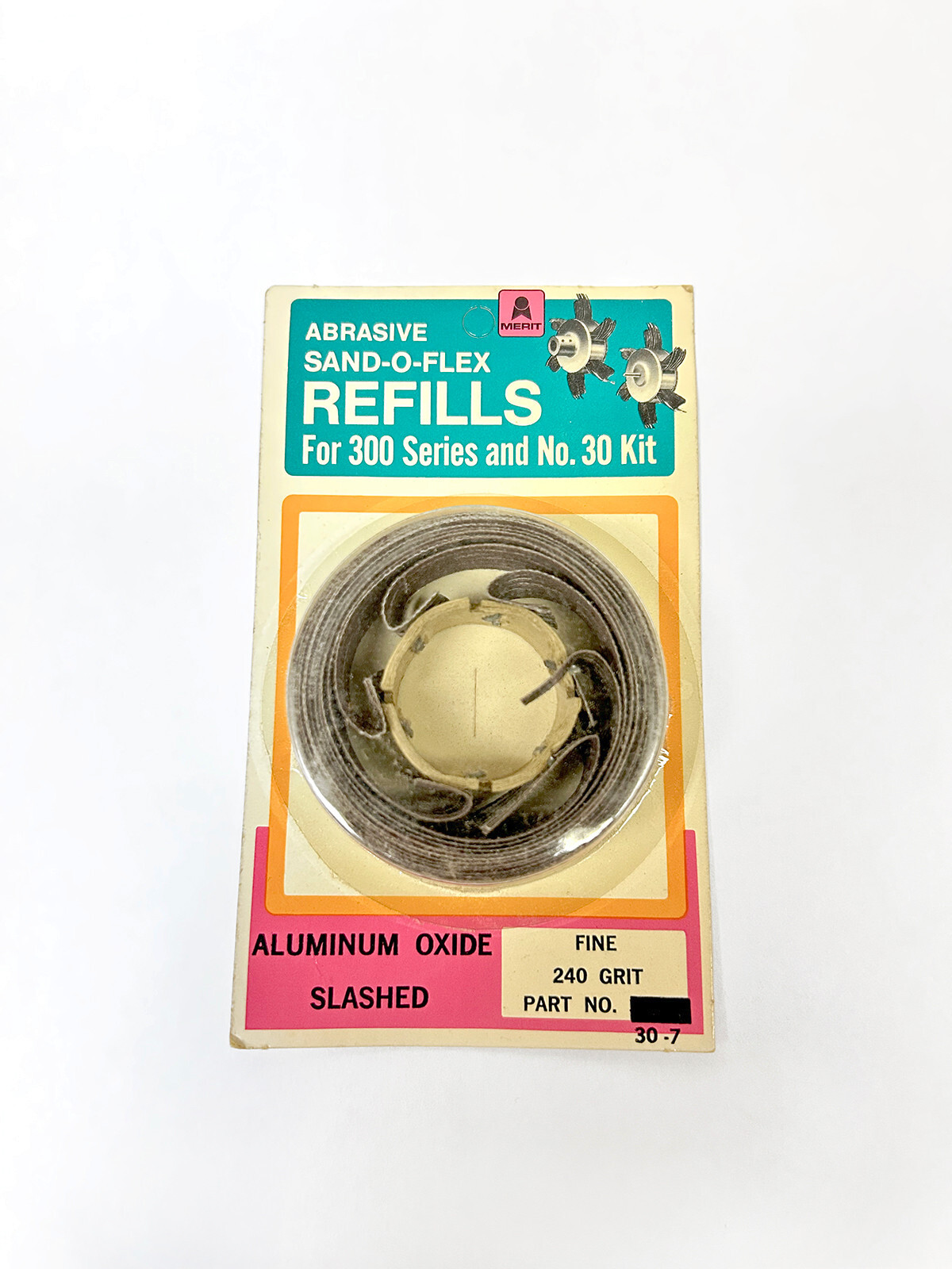 Abrasive Sand-o-Flex Refills for 300 Series and No.30 Kit Slashed 240 Grit 30.7