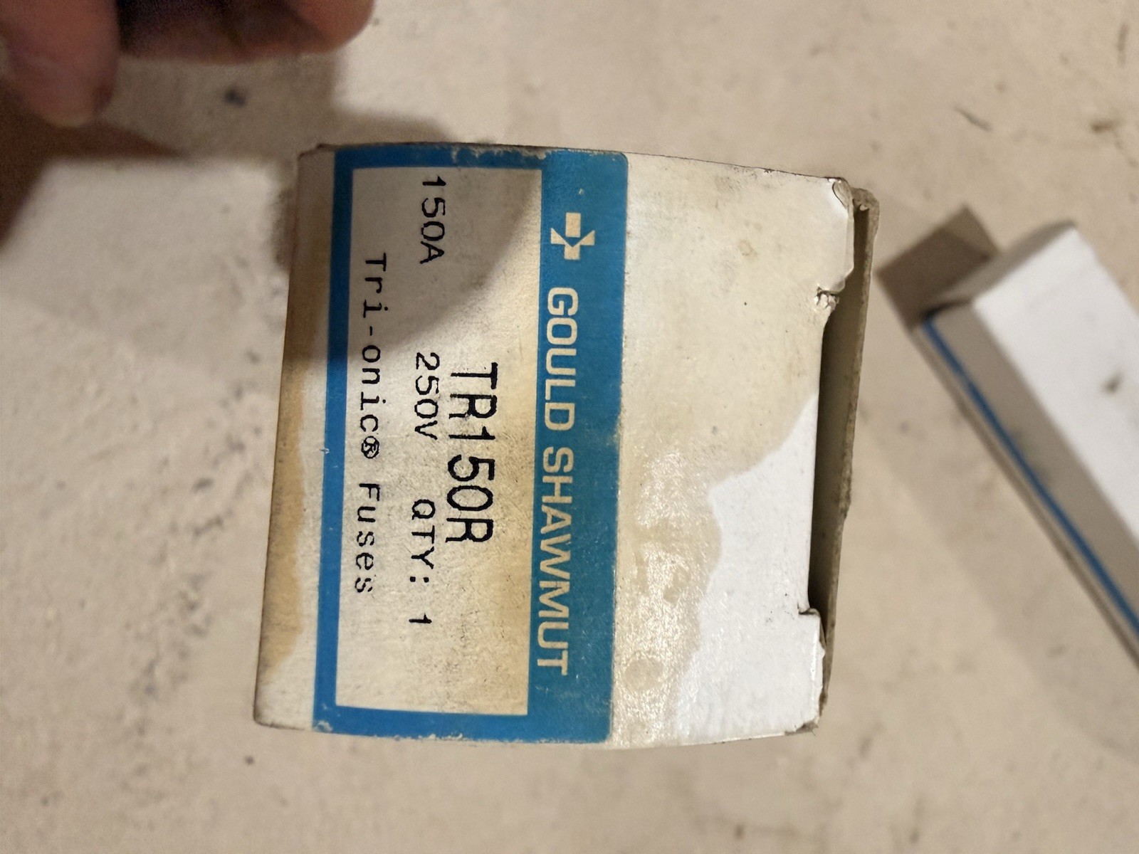 Ferraz Shawmut TR150R 250V AC/DC 150A Class RK5 Current-Limiting Time-Delay Fuse