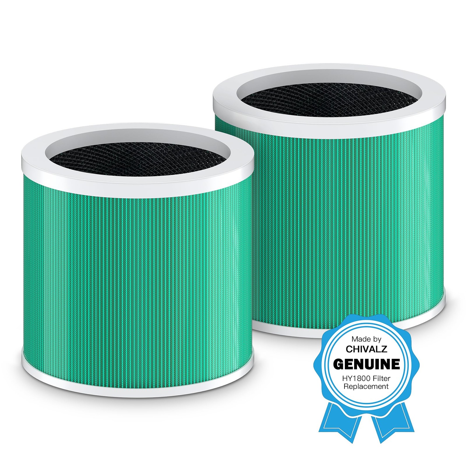 CHIVALZ Genuine HY1800 Air Purifier 11.85 * 5.98 * 5.24 inch, Green