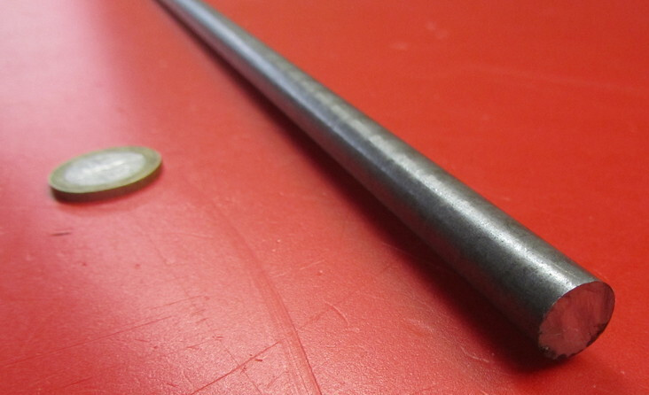 4140 Alloy Steel CF Rod Round Bar, 7/16″ Dia. x 2 Ft Length, 3 Units, 6 Ft