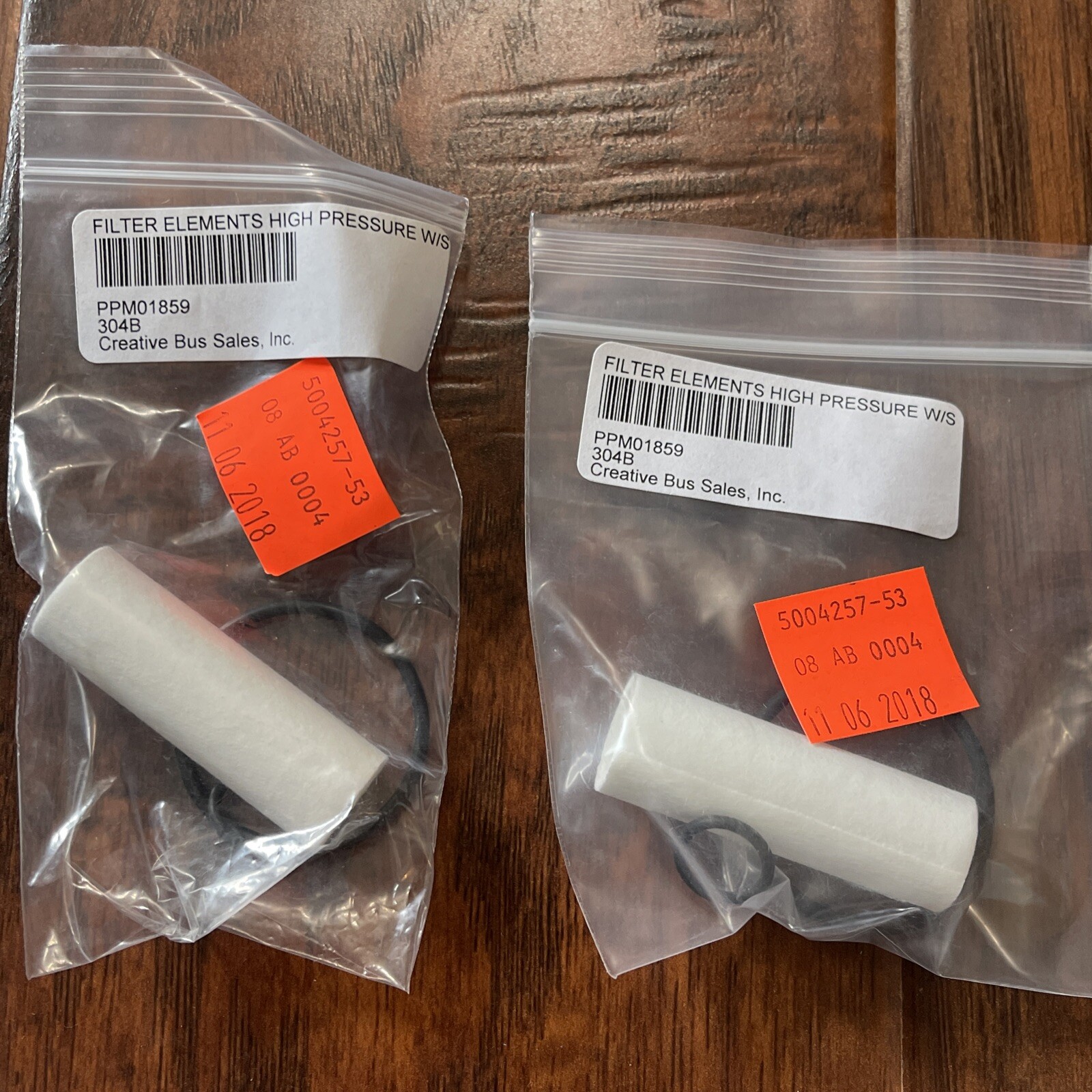 Balston 050-11-DX Replacement Filter Element, OEM Equivalent, Lot of 2 CNG