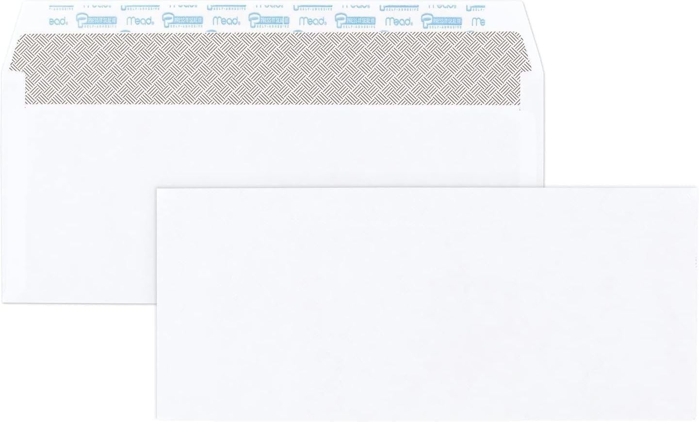 Peel and Seal Privacy Envelopes – 4-1/8″ x 9-1/2″ for Home & Office – 45 Count