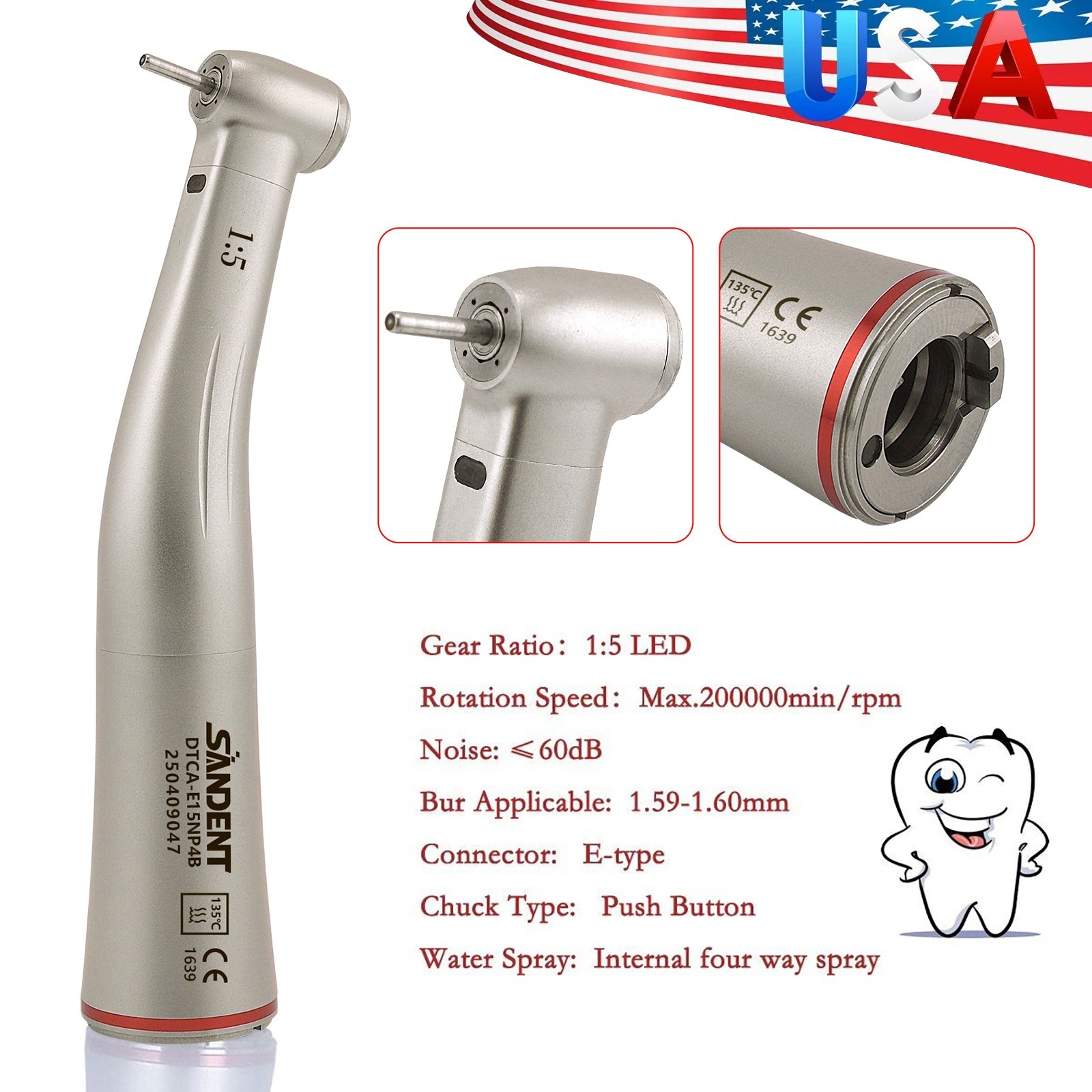 Dental Portable Ultrasonic Piezo Teeth Scaler Bottles fit DTE SATELEC Woodpecker