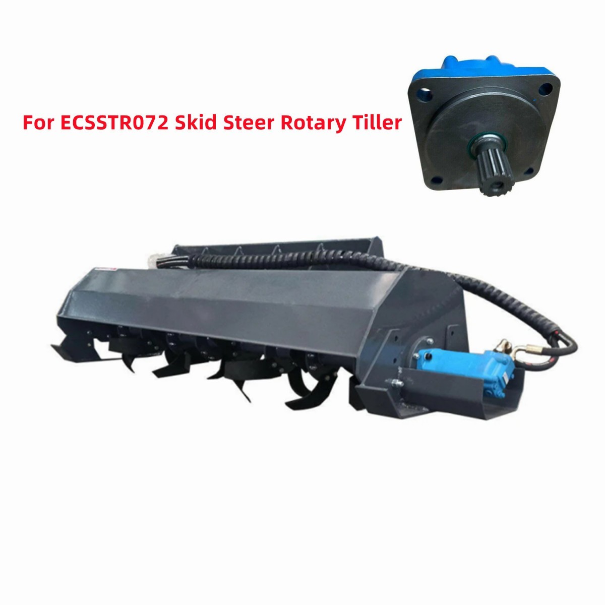 Agrotk Hydraulic Orbital Motor 4 Holes Model BM5-400 For ECSSTR072 Rotary Tiller