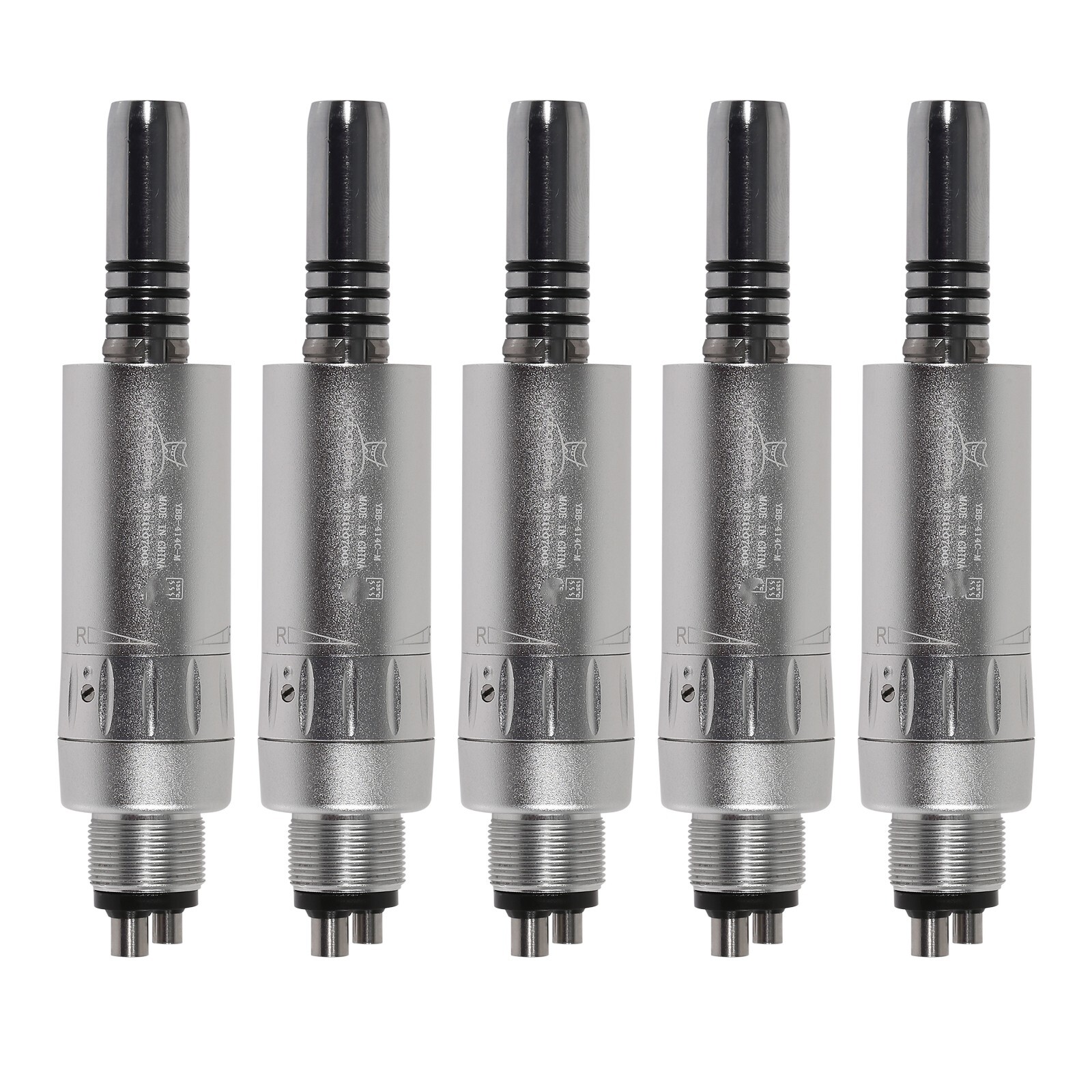 5x Dental low speed Handpiece 4 holes Air Motor Inner Water E type Fit NSK WY4 u