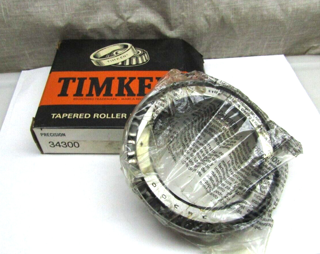 Timken 34300 -30000 *3 Class 3 Precision Tapered Roller Bearing Cone Made in USA