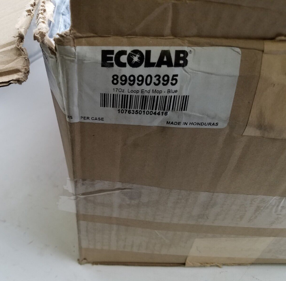 Ecolab 17 oz Loop end Mop 89990395 Case of 12 Mops