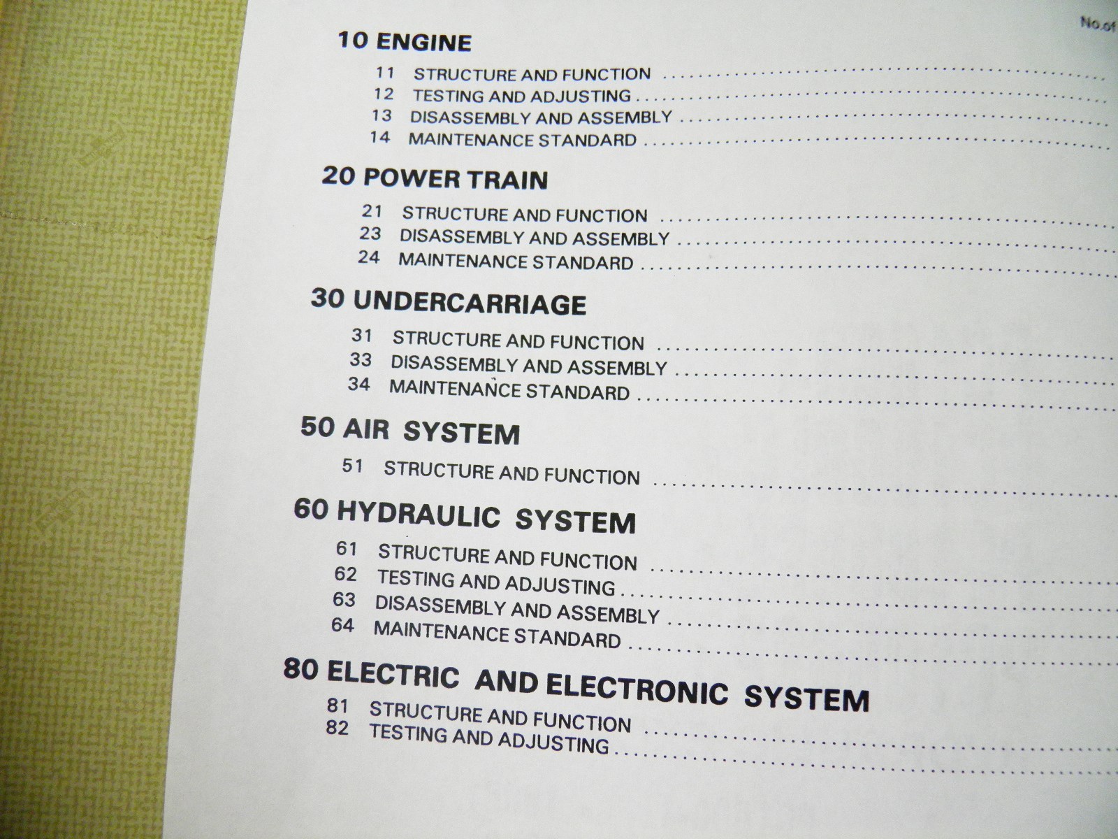KOMATSU PC1000-1 PC1000LC SE SP SHOP MANUAL 10001-UP