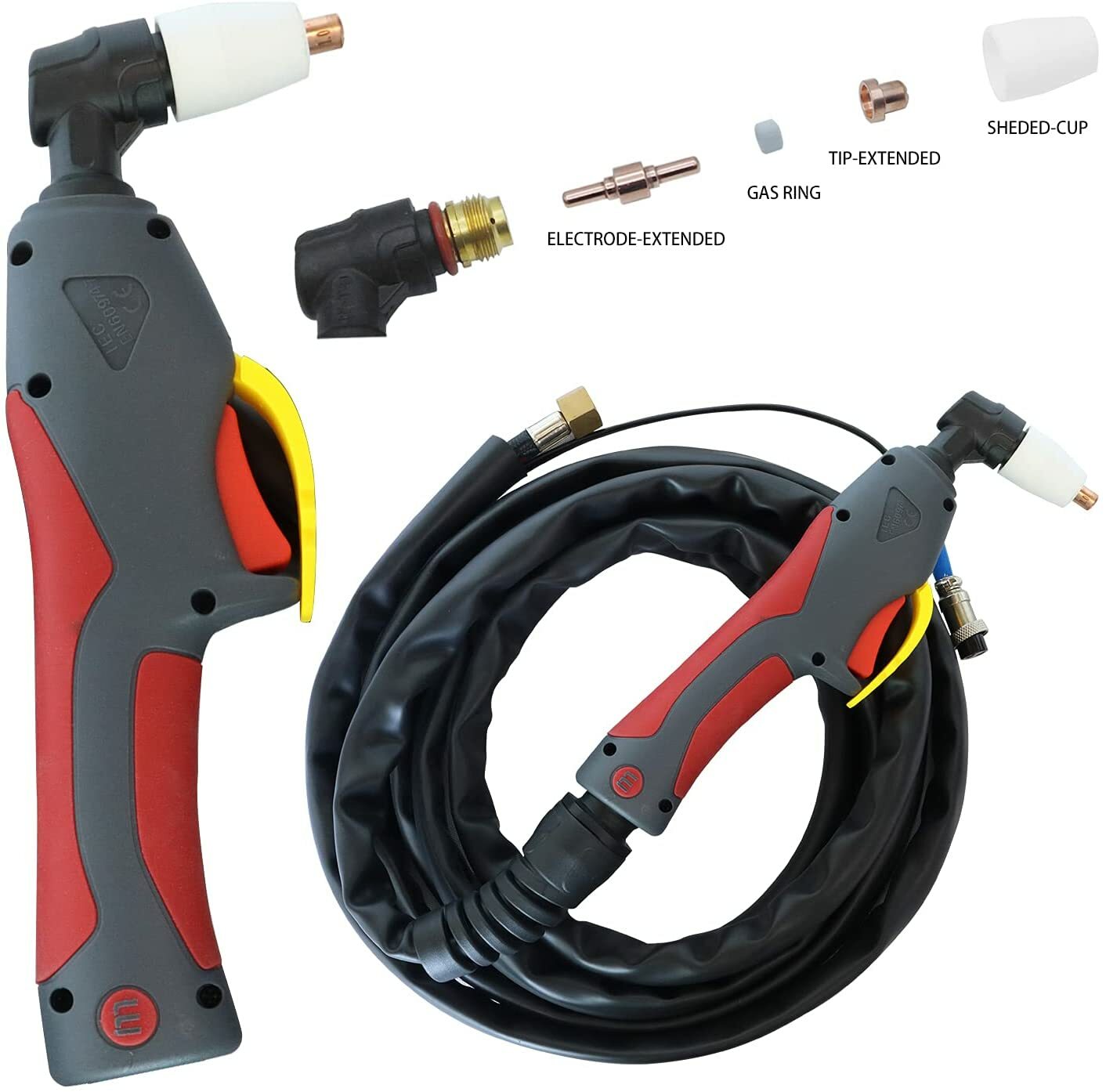Plasma Cutter Torch PT-31 Cutting Gun 40A 16Ft Duty Cycle 60% for LGK40 CUT40