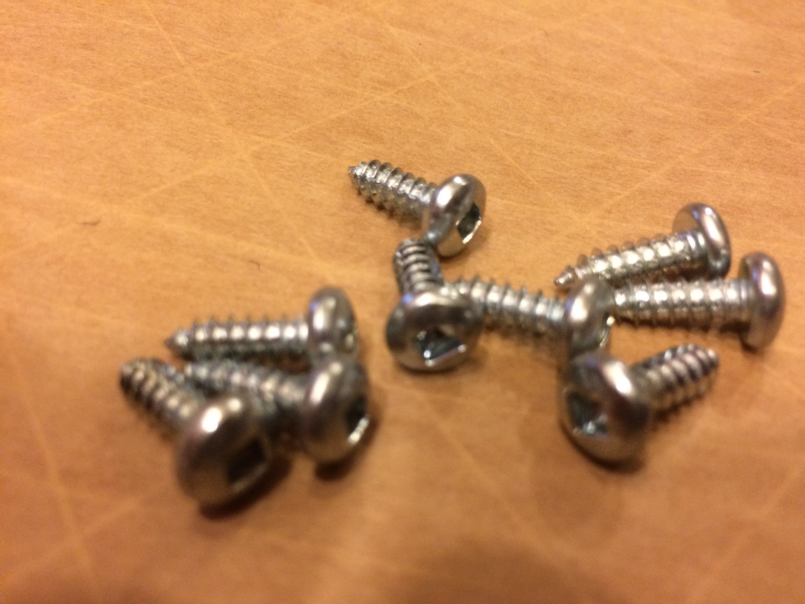 #8 X 1/2″ Pan Head Square Drive Coarse Wood Screw In Lots of 100pc