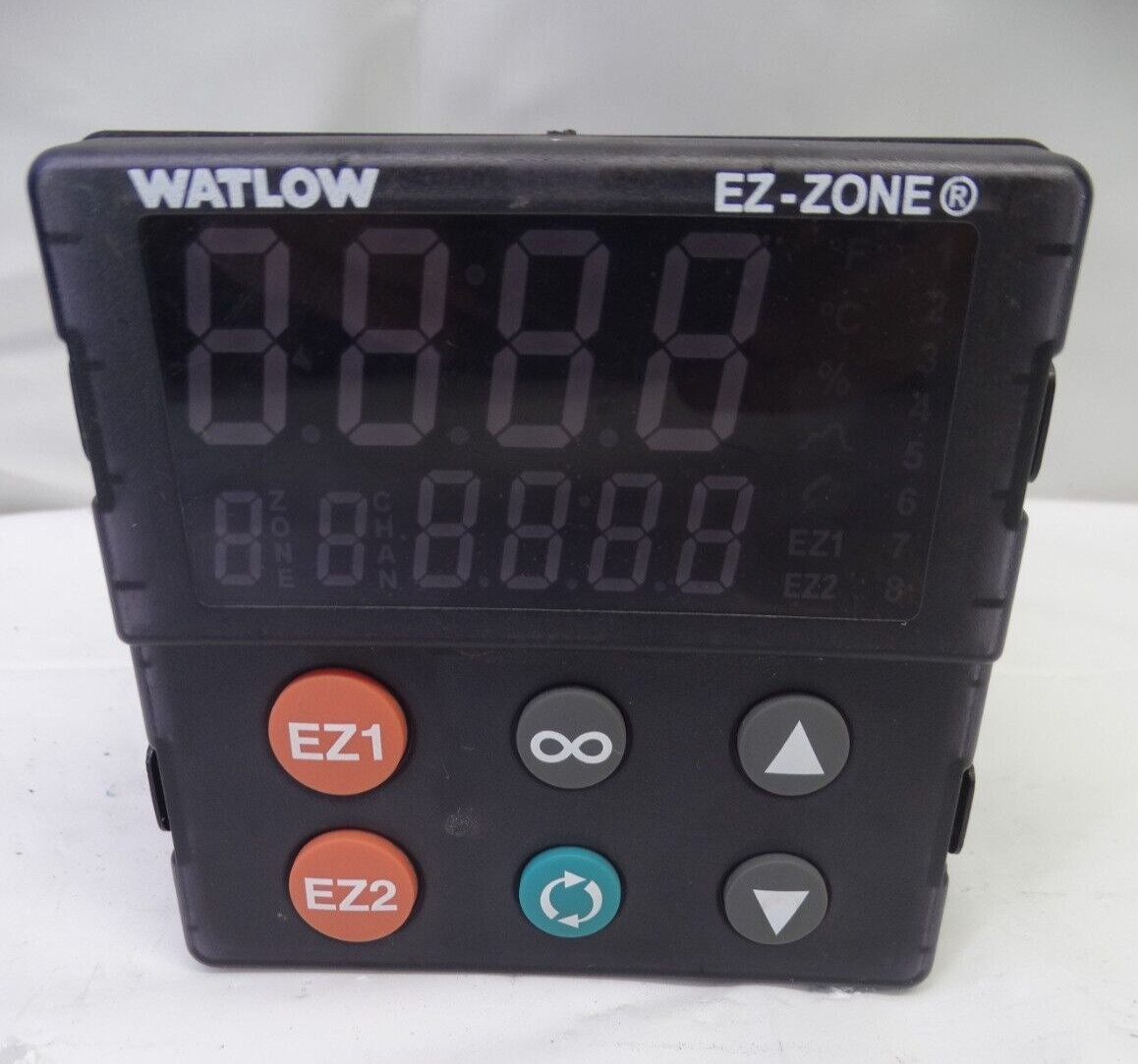WATLOW EZ-ZONE CONTROLLER 100-240VAC, PM4C1FA-AAAAAA, for Parts/ Repair