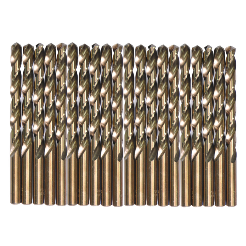 Drillforce 20PCS 9/32″ Cobalt Drill Bit Set HSS M35 Jobber Metal Wood Drill Bits