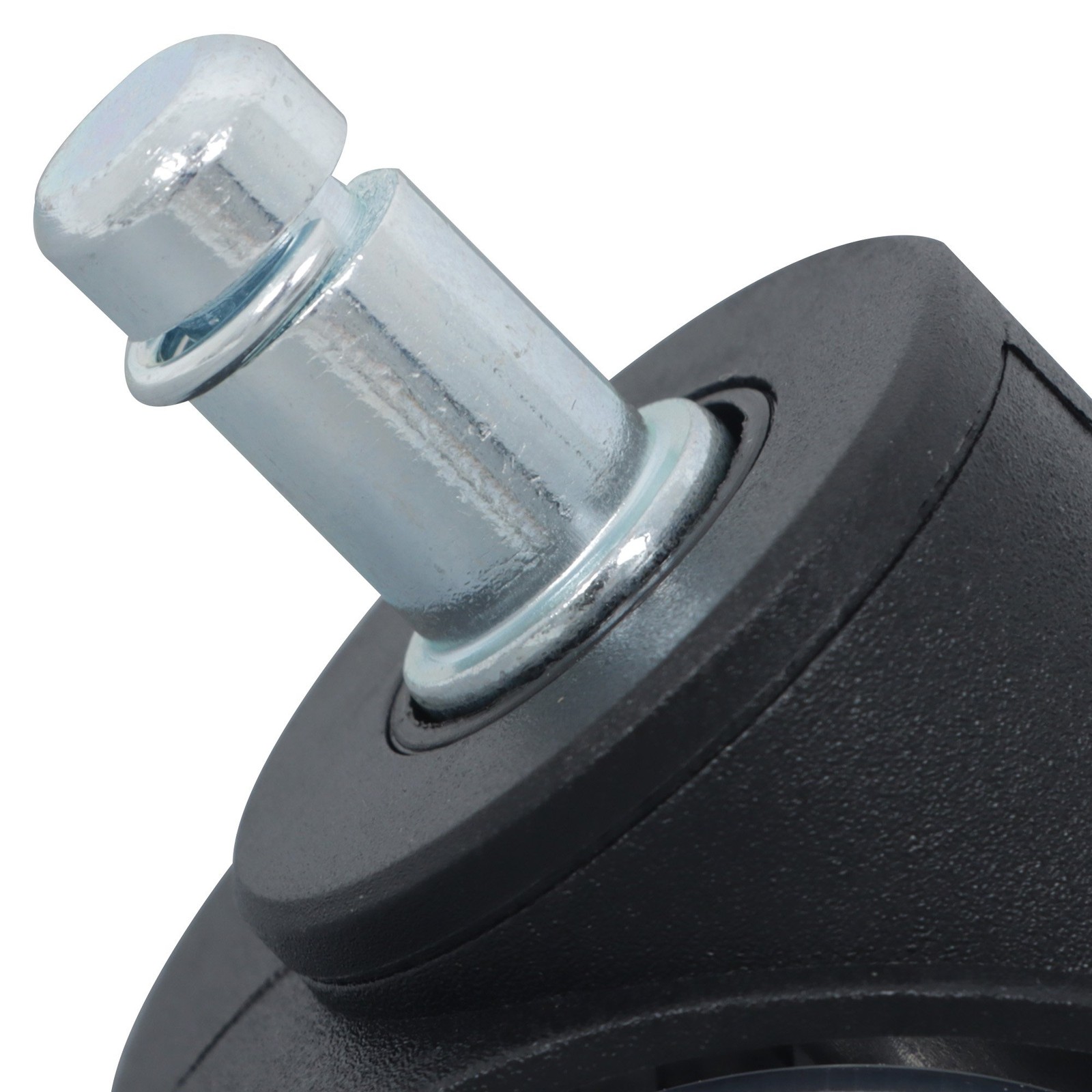 2 INCH Heavy Duty Office Chair Caster Rubber 360° Swivel Wheels Replacement Set