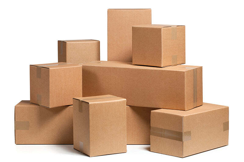 50 Pack Corrugated Kraft Shipping Boxes 6x6x36 Cardboard Mailer Packing Boxes