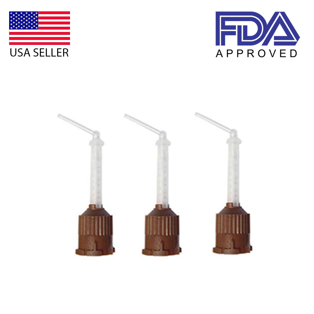 Panavia type Universal Automix Endo Brown Tips with Long IntraOral Tips 50/Pkg