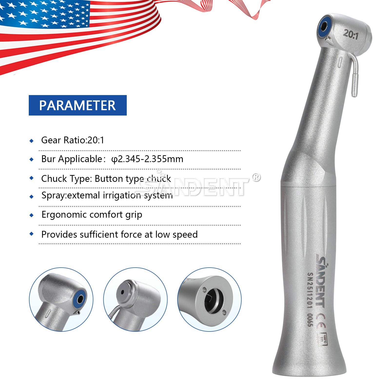 15PC Dental ED3 Endo Tips Tip For Satelec NSK DTE Ultrasonic Scaler Handpiece us