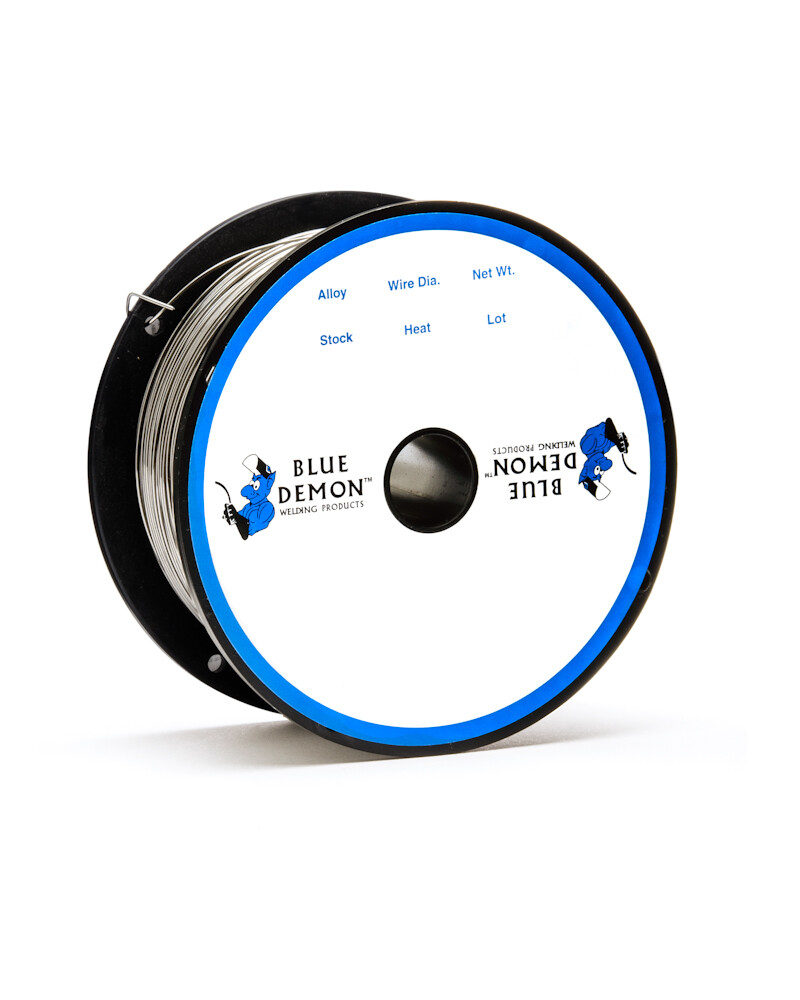 308LFC-O .030 MIG Flux Core Gasless 1 lb Spool Welding Wire Blue Demon