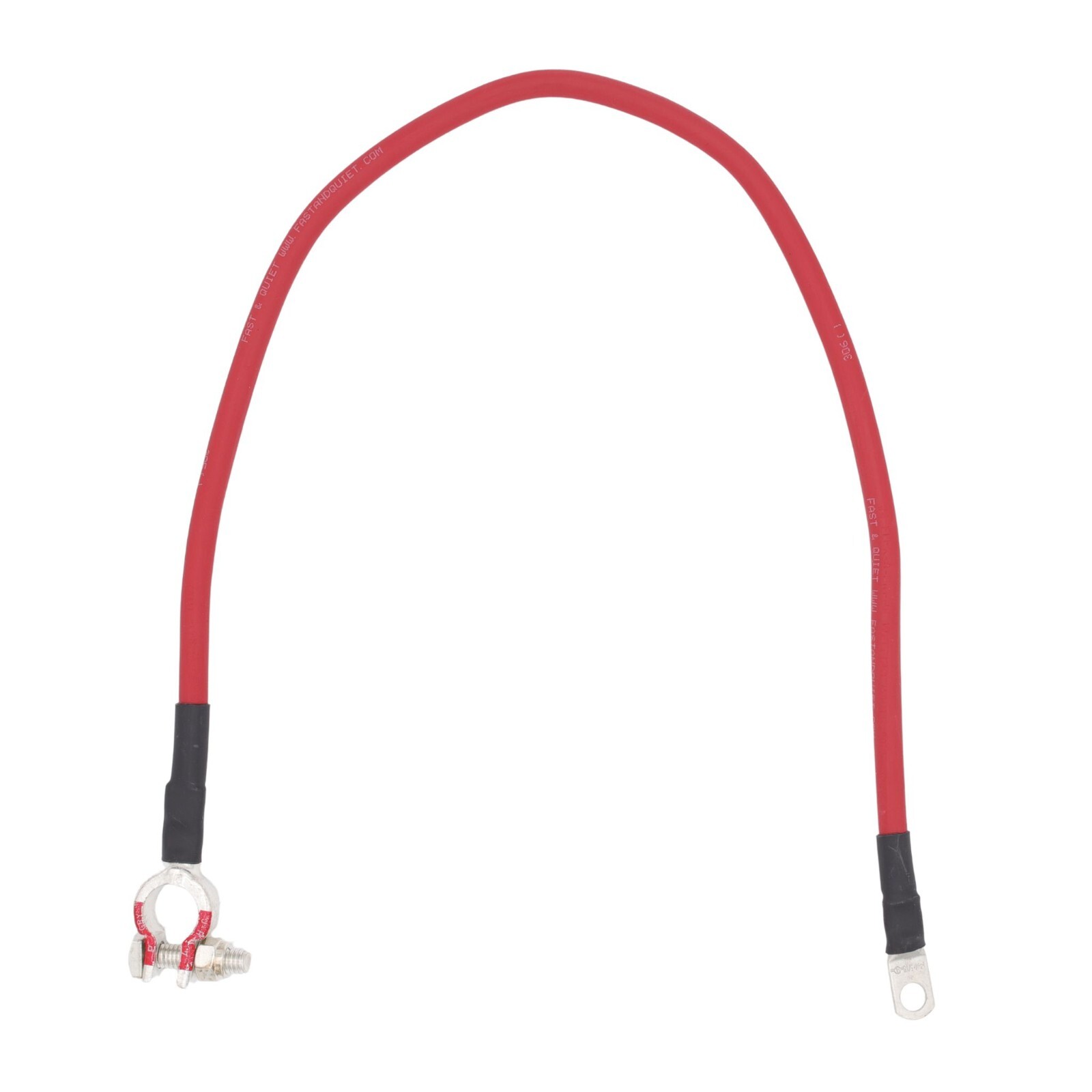 2 AWG Gauge Custom Battery Cable Red Positive Terminal Car Power Wire Inverter