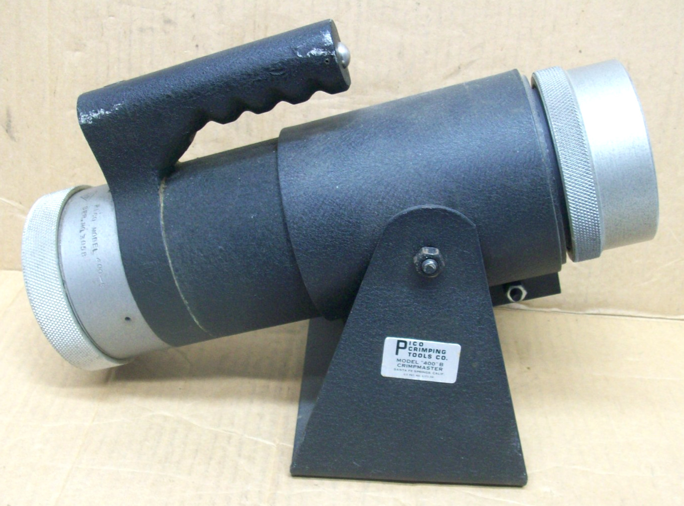 Pico 400-B “Crimpmaster” Pneumatic Crimper with 3 Addition Dies