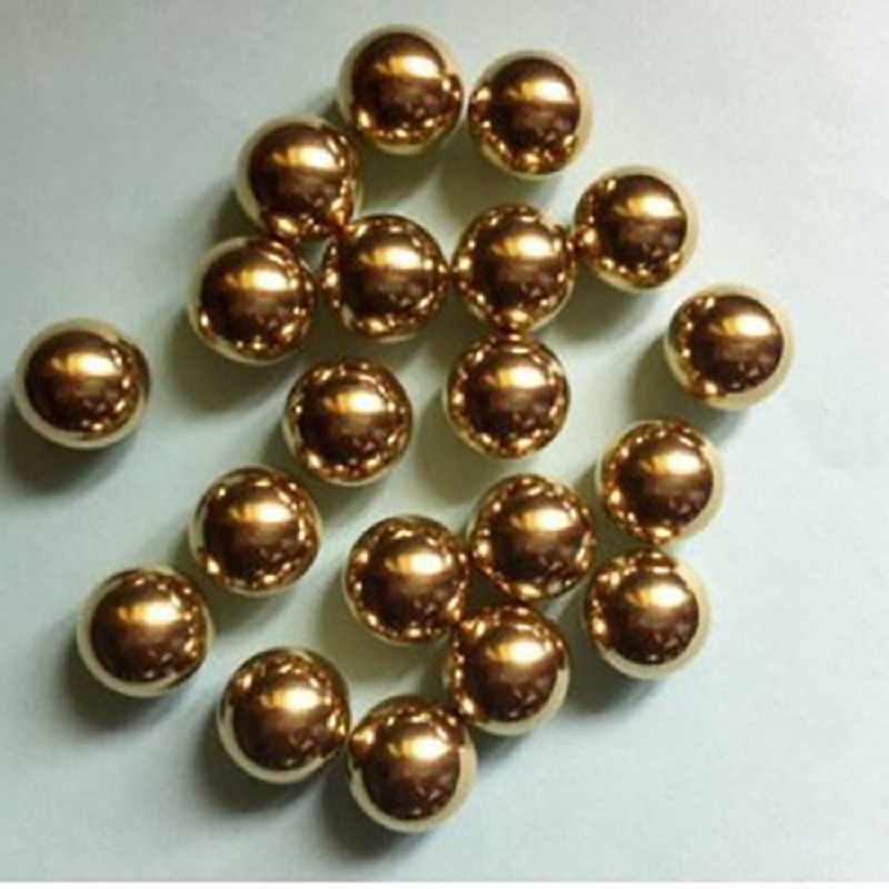Solid Brass Bearing Balls 0.9mm 1mm 1.2mm 1.8mm-45mm Diameter H62 Brass Balls