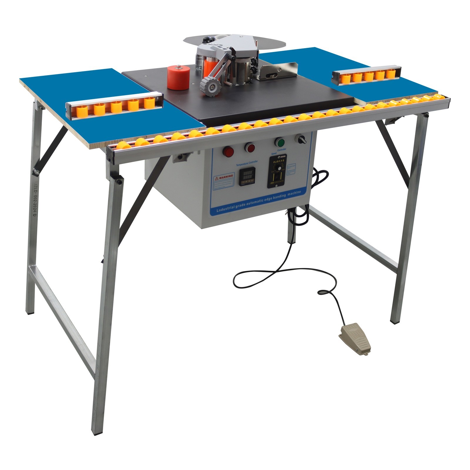 Automatic Edge Banding Machine Curved Edge Sealer Double-sided Gluing 1200W 110V