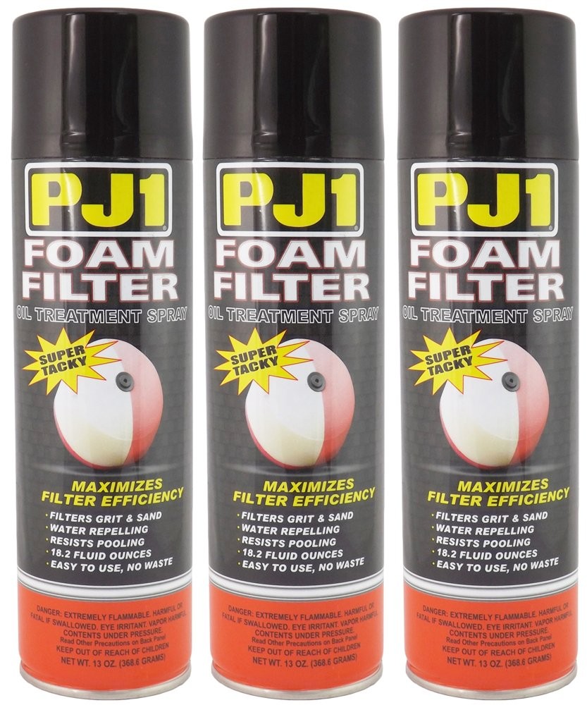 Pj1 5-20-3Pk Foam Air Filter Oil 39 Oz 3 Pack