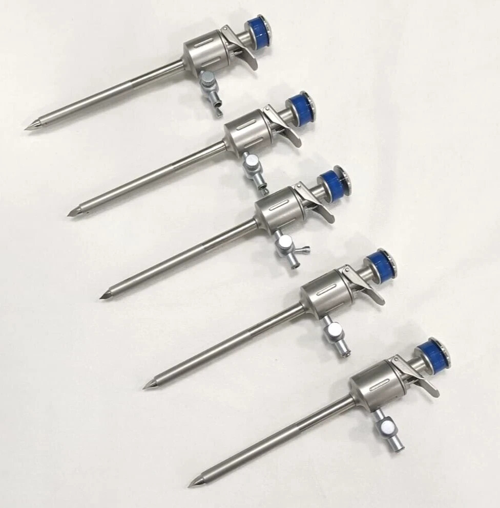 Laparoscopic Trocar Cannula 5mm Best Quality Reusable Surgical Instruments-5pc
