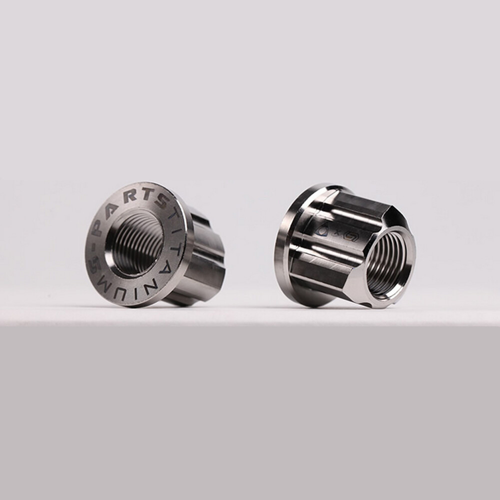 Titanium Alloy Nut Motor Rotor Nut Rulox M14 M16 M18 M20x1.5p , Triangle