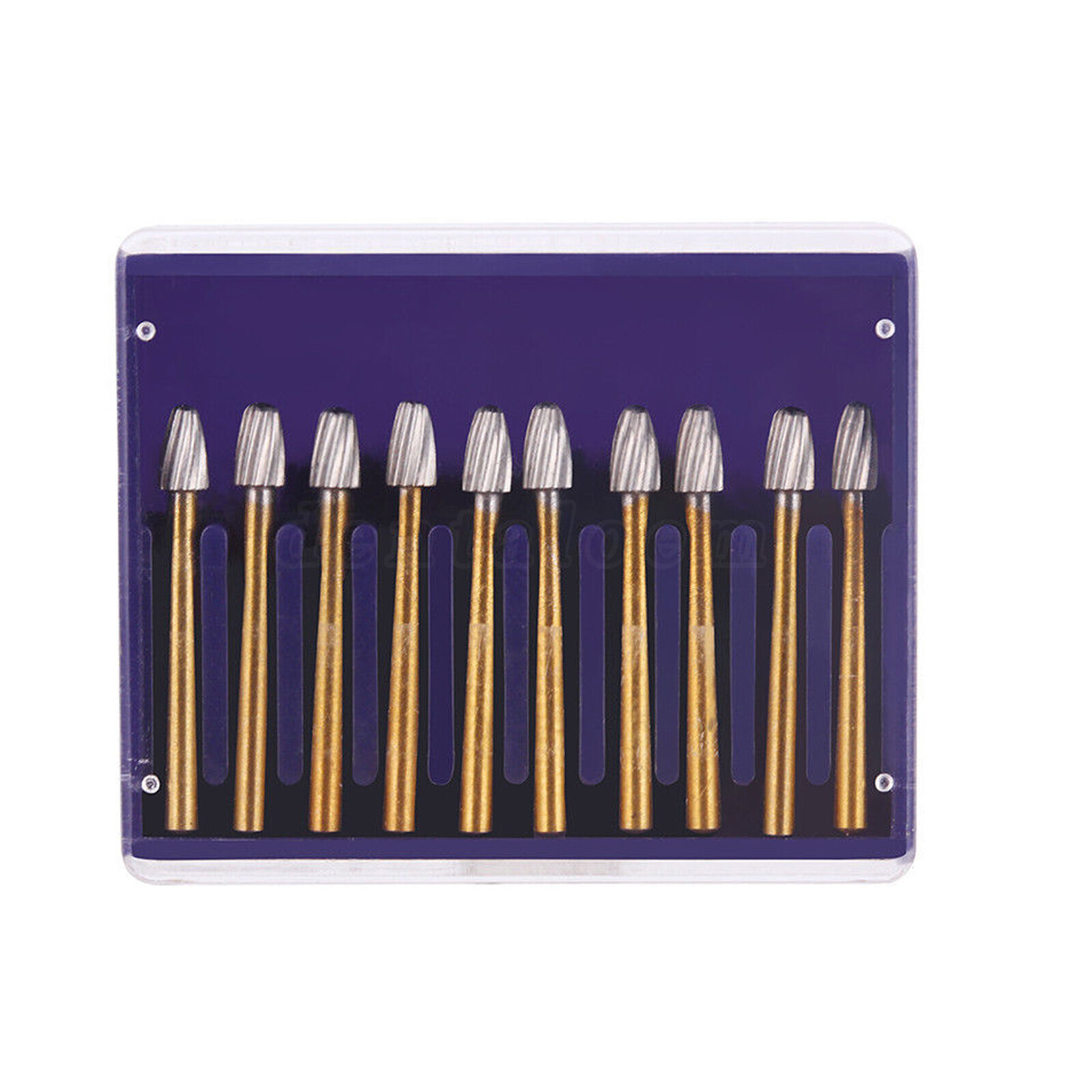 10 Pcs Dental Carbide Trimming & Finishing Burs FG For High Speed Handpie