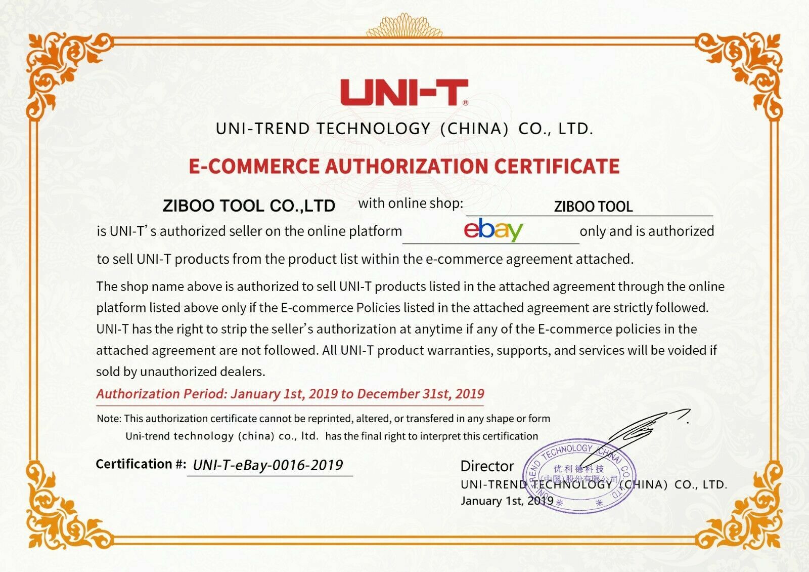 UNI-T UT61E Digital Multimeters AC/DC Modern Digital Auto Ranging Multimeters1PC