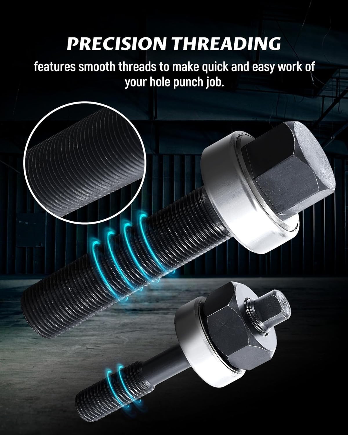 Versatile Manual Punch Kit – Heavy-Duty Metal Cutter with Multiple Hole Sizes