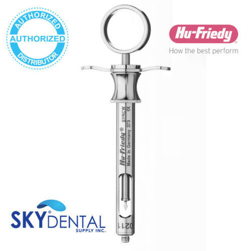 Hu-Friedy Type CW Aspirating Anesthetic Syringe – SYRCW