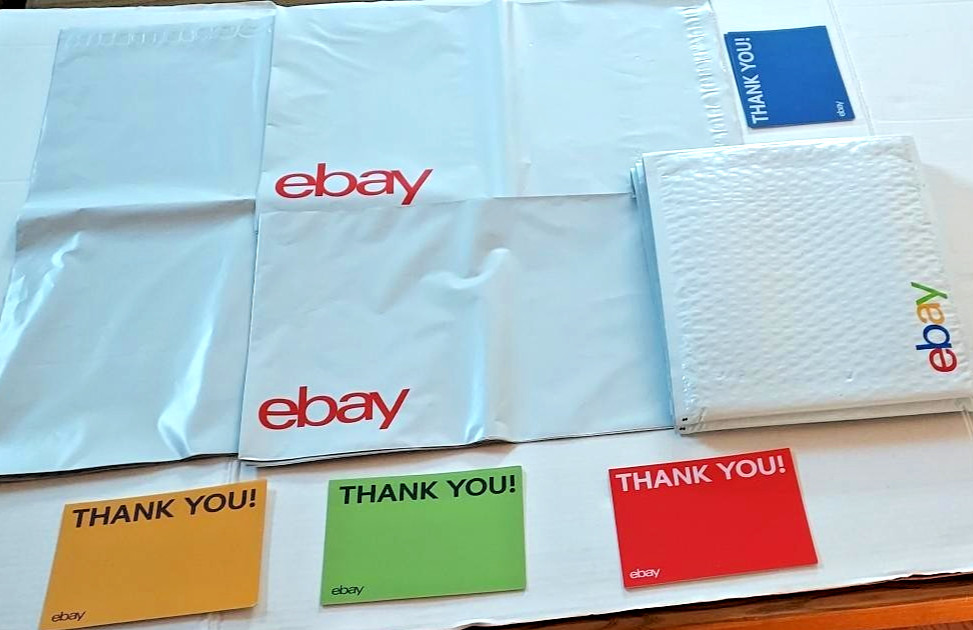 eBay Shipping Supplies 20 Padded /POLY MAILER ENVELOPES 20 Thank Yous 40 TOTAL