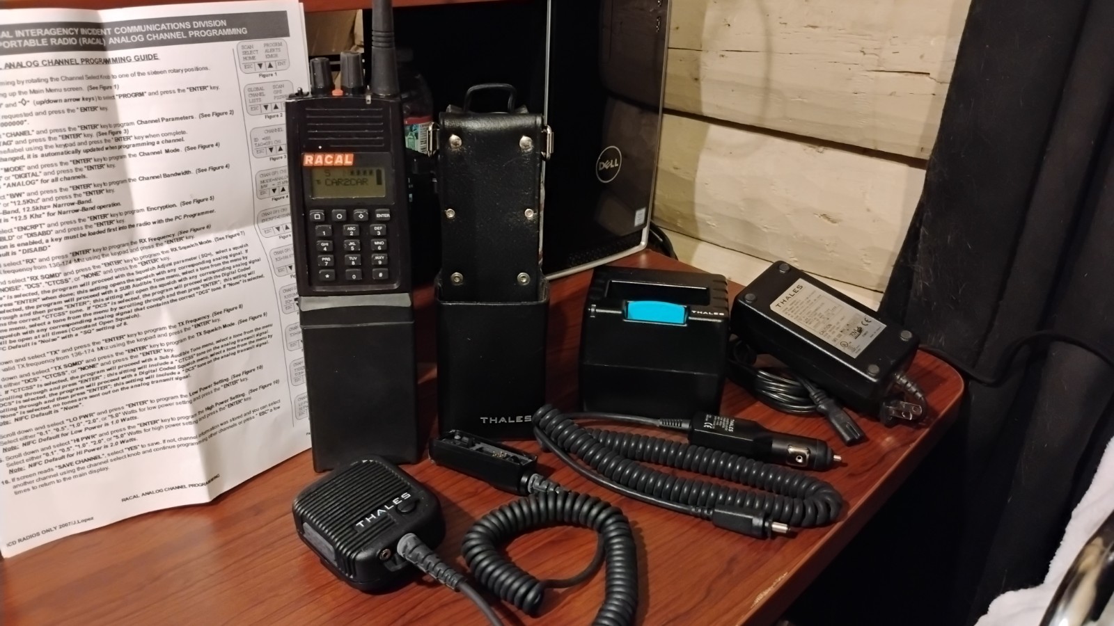 Thales Racal PRC6894, P25 & ANALOG VHF 136-174, FFP, FULL KIT