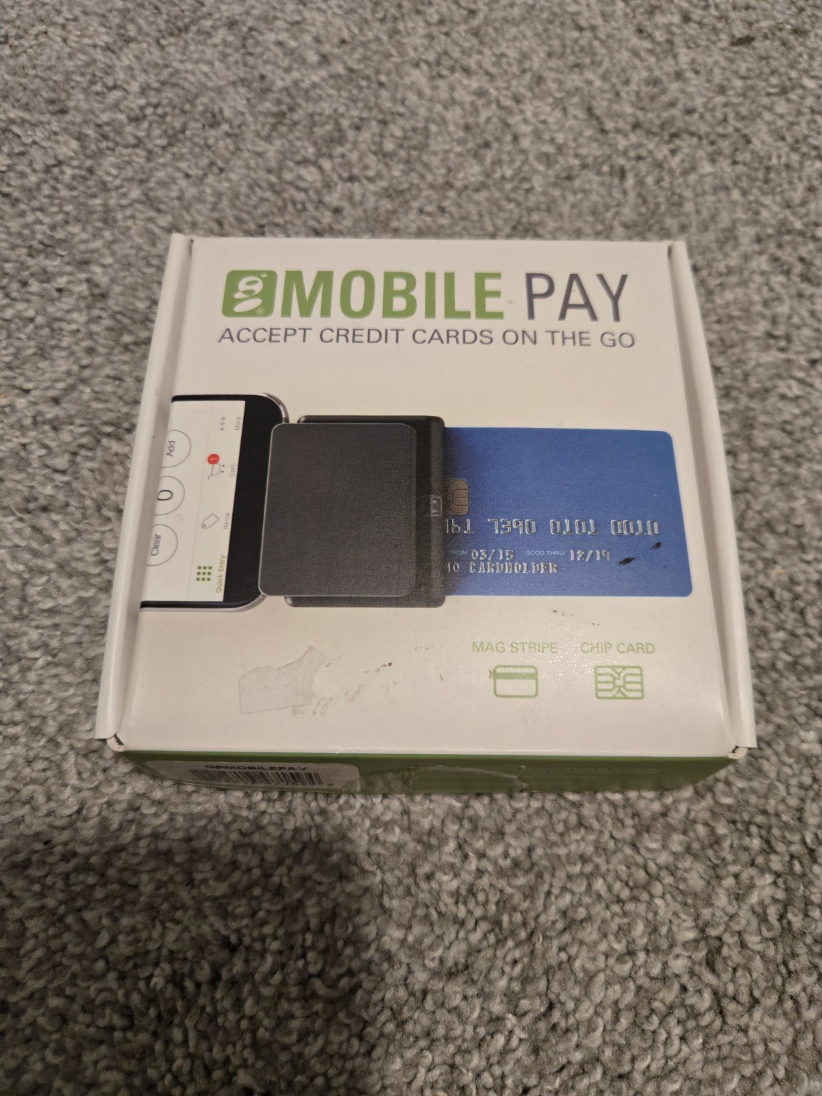 GP mobile pay Credit Card Reader for IPhone and Android