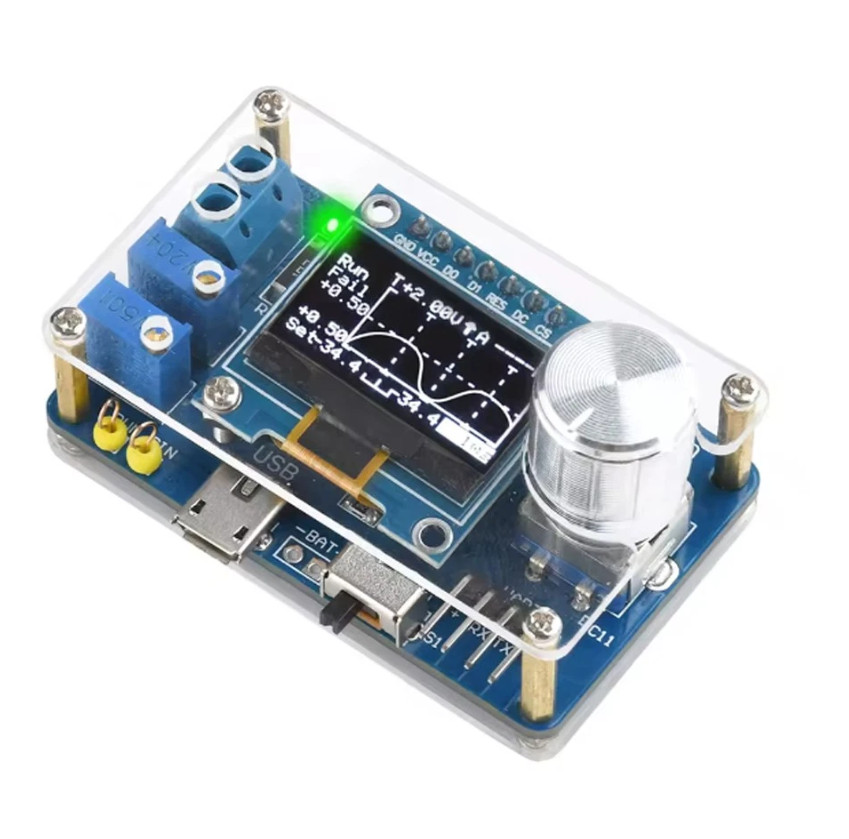 DIY Mini Digital Oscilloscope Electronic Kit STC Soldering Practice Project Kit