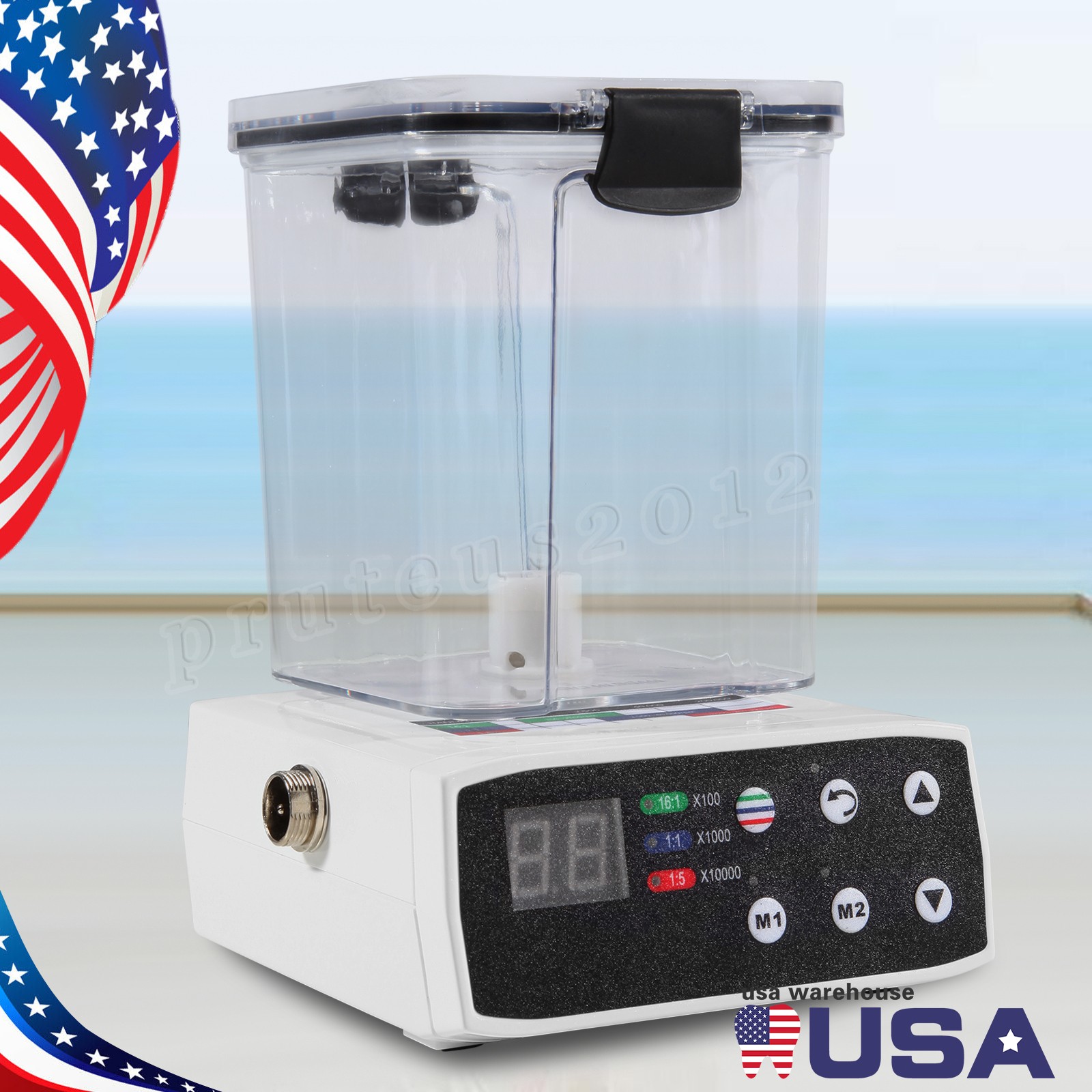 Dental Brushless LED Electric Motor + Water Tank 1:1/1:5/1:4.2 LED Contra Angle