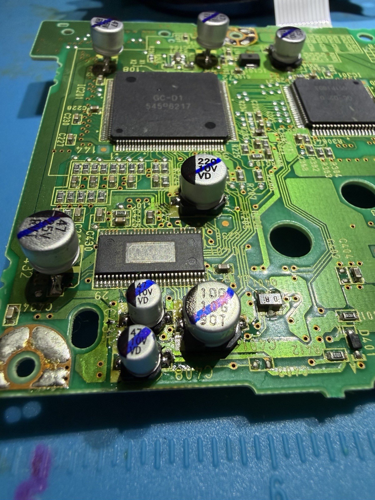 🔥 Nintendo GameCube Optical Laser DVD Drive PCB Board Recapped & Calibrated‼️