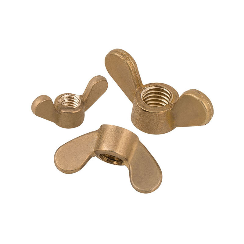 3MM 4MM 5MM 6MM 8MM 10MM 12MM Solid Brass Wing Nut Wingnut Butterfly Thumb Nuts