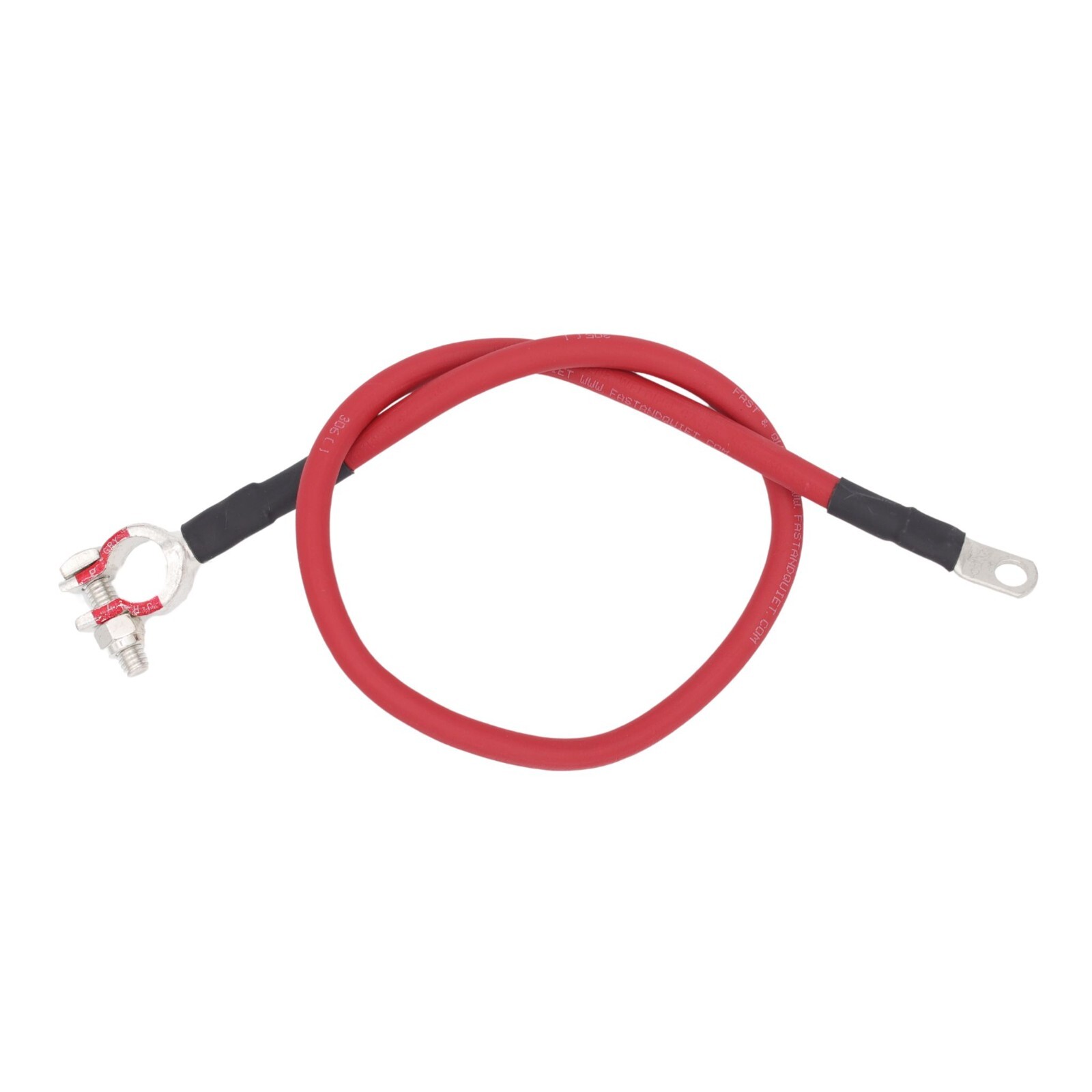 2 AWG Gauge Custom Battery Cable Red Positive Terminal Car Power Wire Inverter