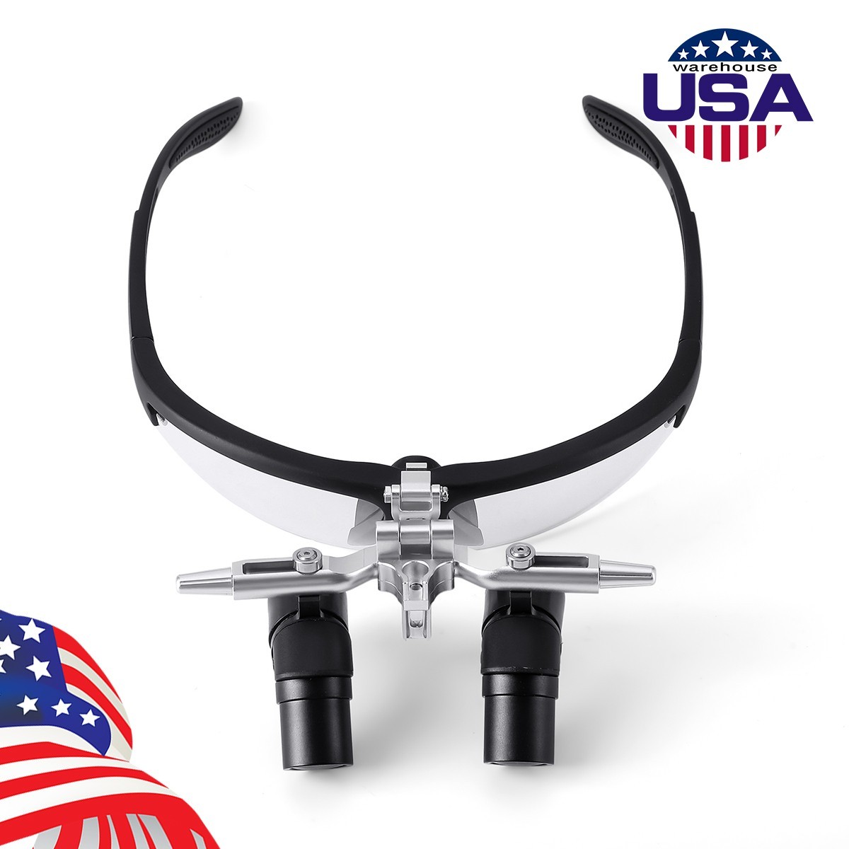 4.0X Dental Surgical Ergonomic Ergo Binocular Loupes Ultralight Magnification