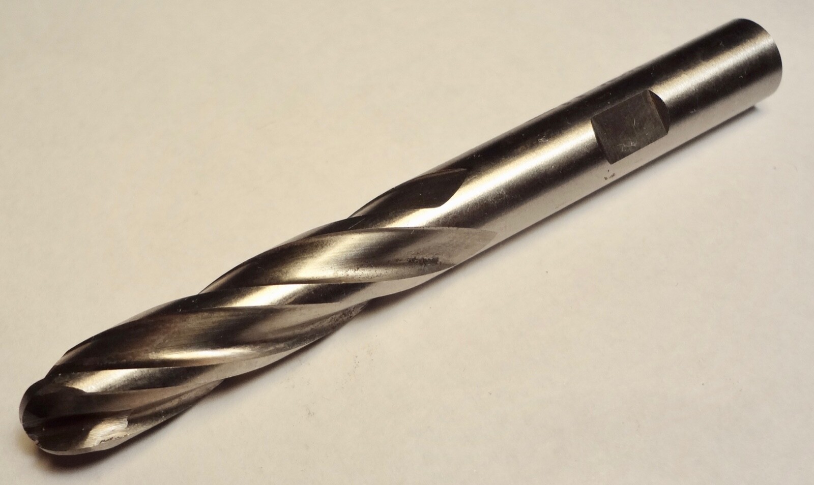 Cobalt Ball Nose End Mill 11mm DIA, 3.75″ OAL, 2″ LOC, 4 Flute Uncoated M42