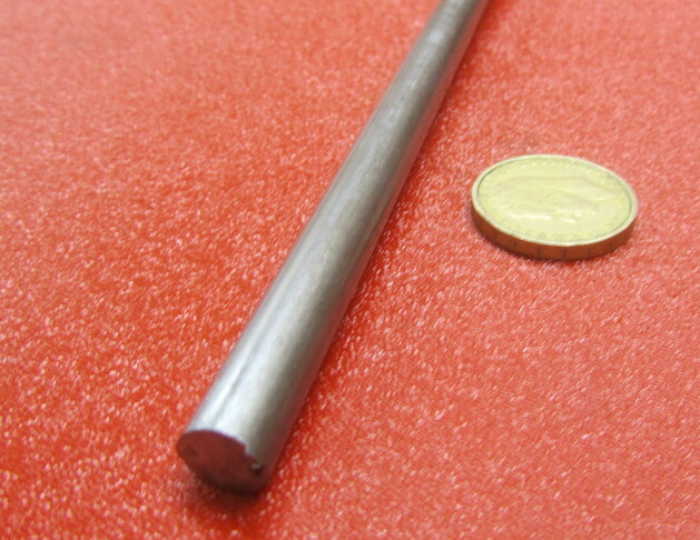 12L14 Steel Unpolished Rod Round Bar, 3/8″ Dia x 5 Foot length. 3 Units, 15 Ft